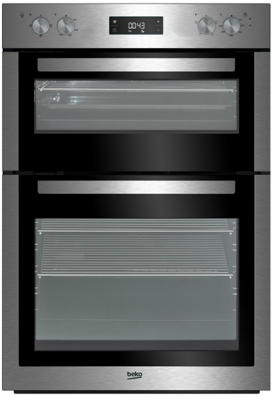 Beko BDF26300X Integrated Double Oven Image