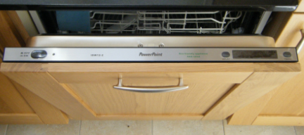 powerpoint integrated dishwasher